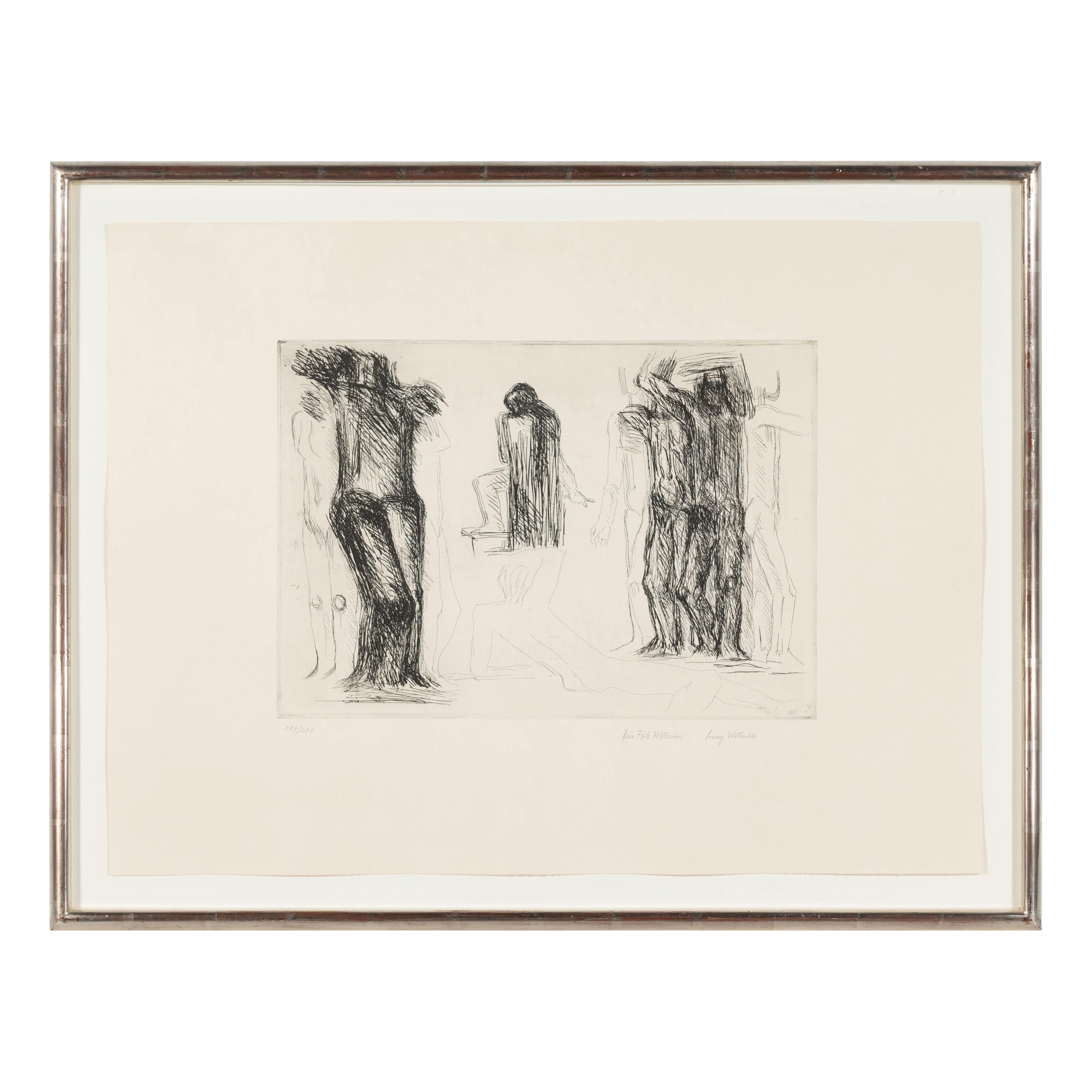 Various Artists (20th century) Omaggio a Michelangelo (complete portfolio of thirteen) , 1975