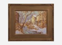 Laurence A. Campbell (American, 1939) - Carversville