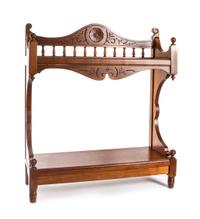 A Victorian Mahogany Cane Stand, Height 33 3/4 x width 29 3/4 x depth 11 1/4 inches.