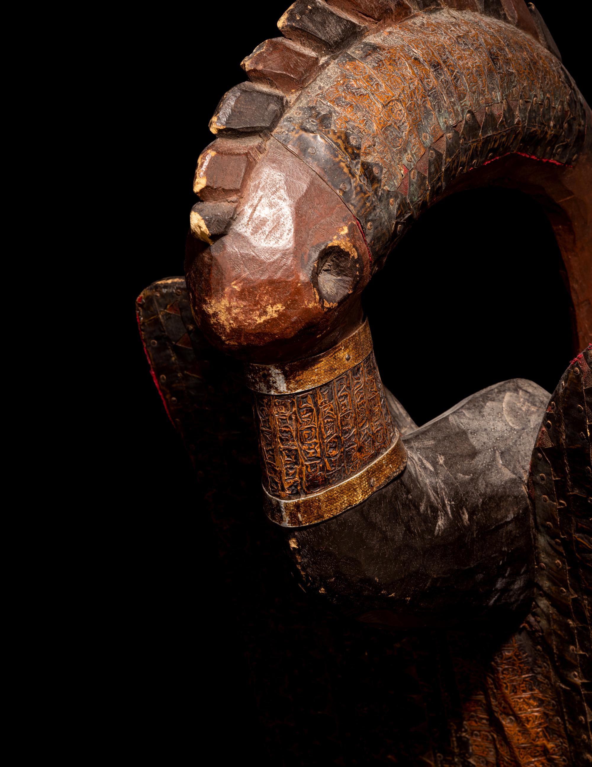 A Senufo Wood Bird Figure
