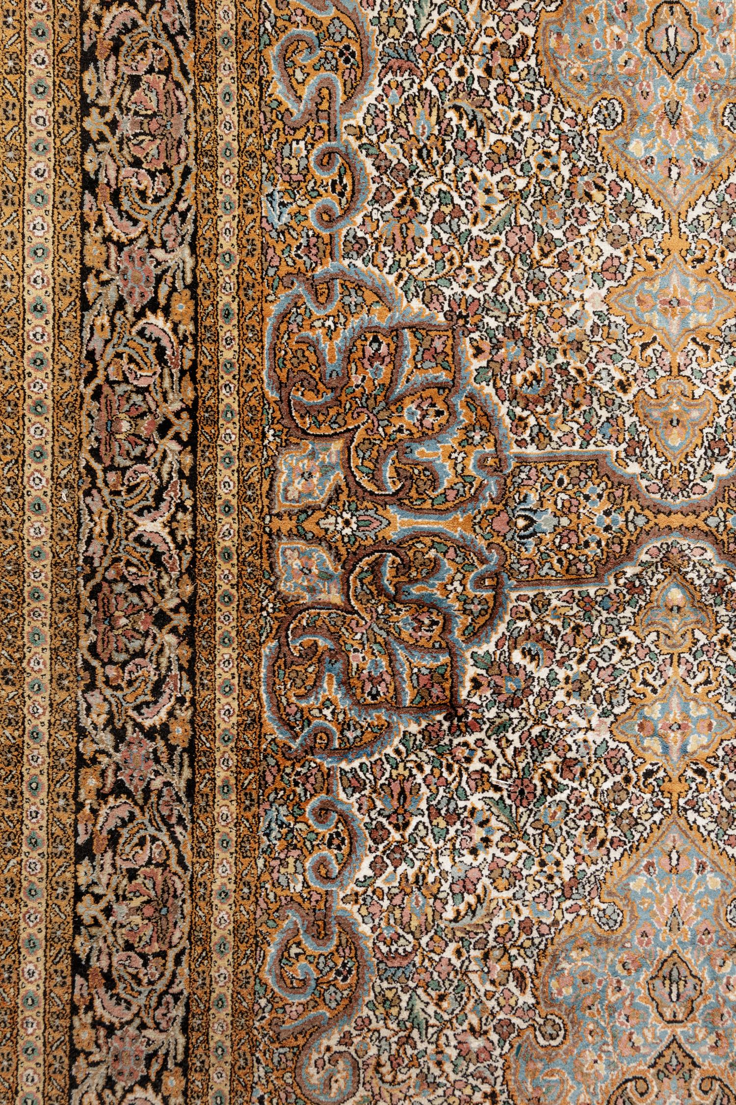 A Persian Silk Rug