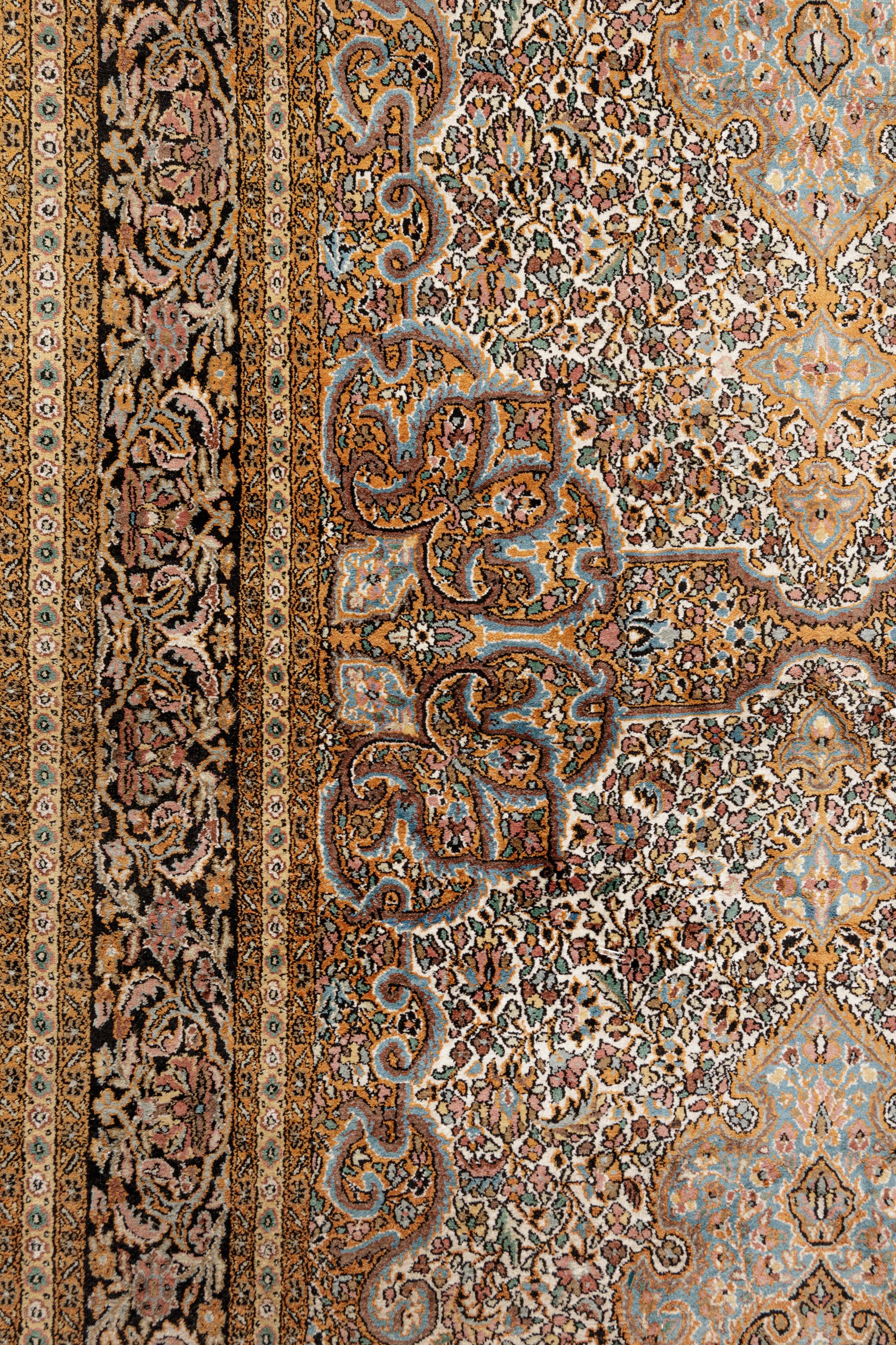 A Persian Silk Rug