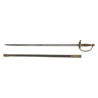 Published Collins & Co. Model 1840 NCO Sword Presented to William E. Simonds - 25th Connecticut Infantry - Congressional Medal of Honor Recipient at Irish Bend, LA
