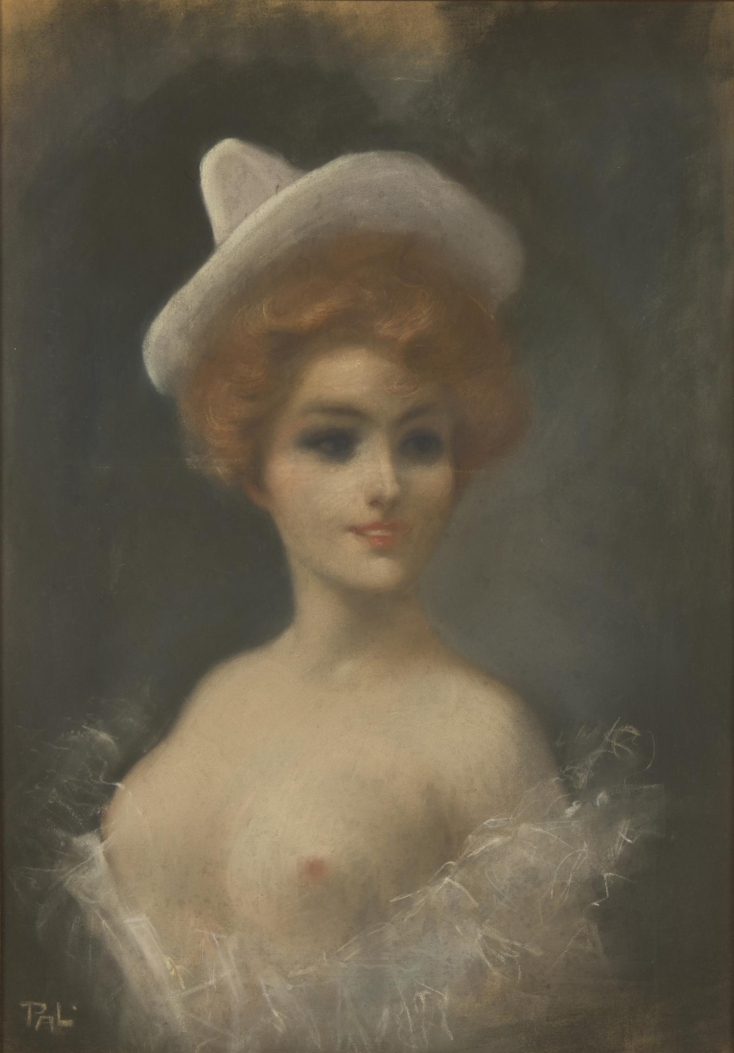 Pál Fried (American/Hungarian, 1893–1976) — Portrait of a Lady in Bust