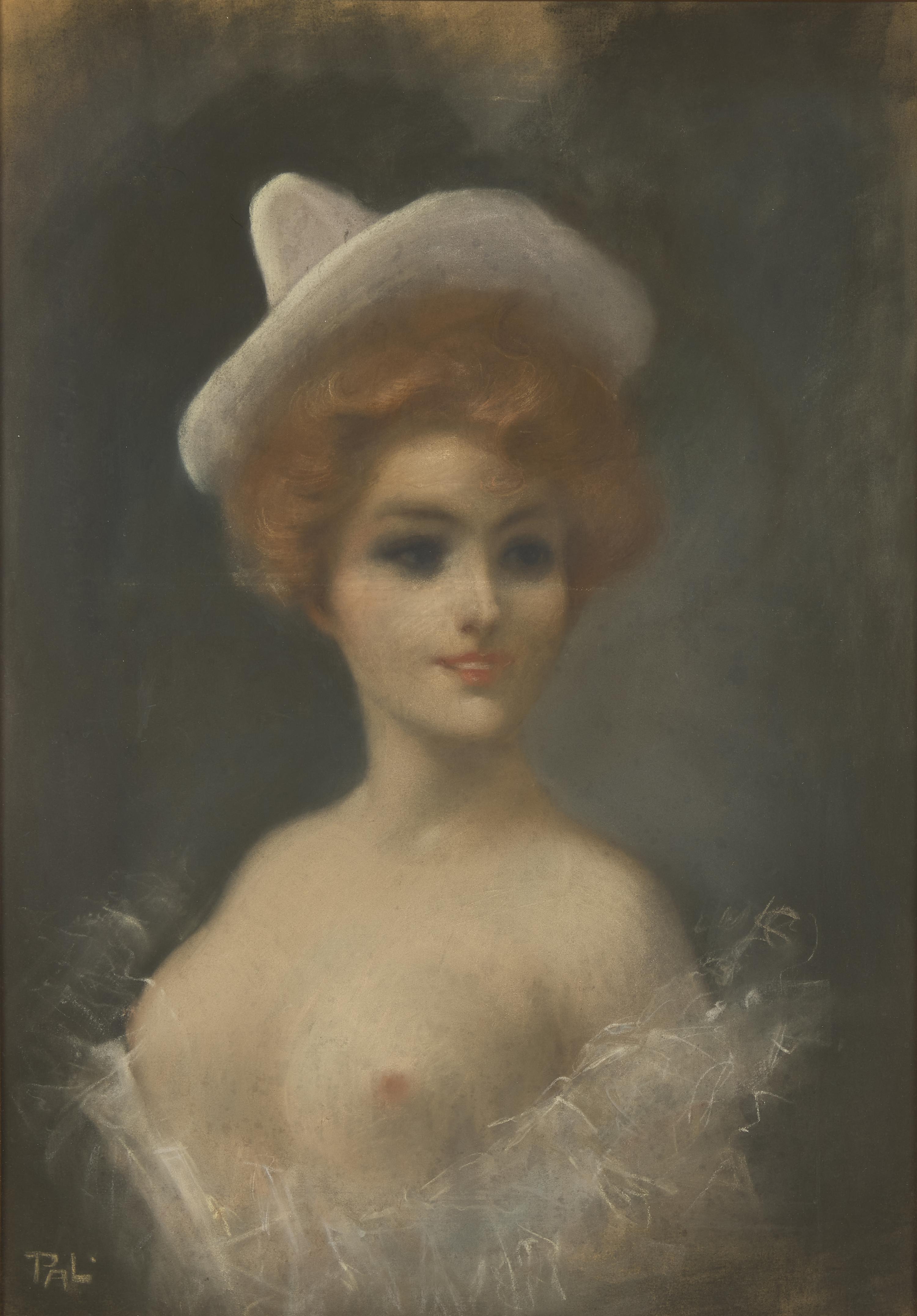 Pál Fried (American/Hungarian, 1893–1976) — Portrait of a Lady in Bust
