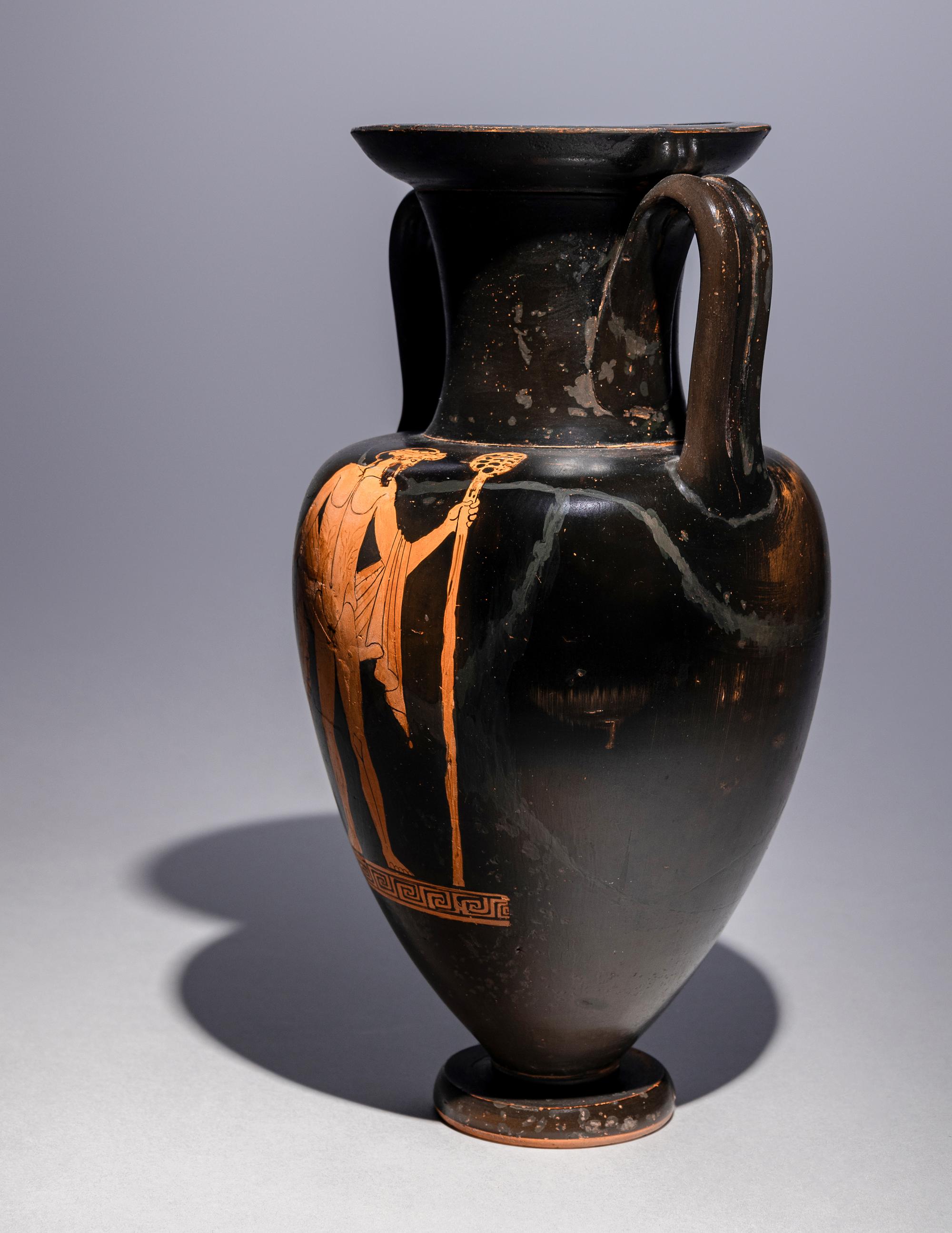 An Attic Red-Figured Nolan Amphora