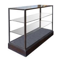 An Iron and Glass Display Case by Jose Thenee 47" D x 17.5" D x 34" H — Argentina, Circa 1930
