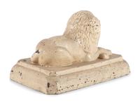 A Mogadore Ohio Pottery Lion