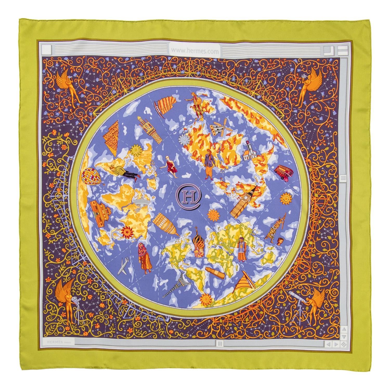 Two Hermès Scarves
