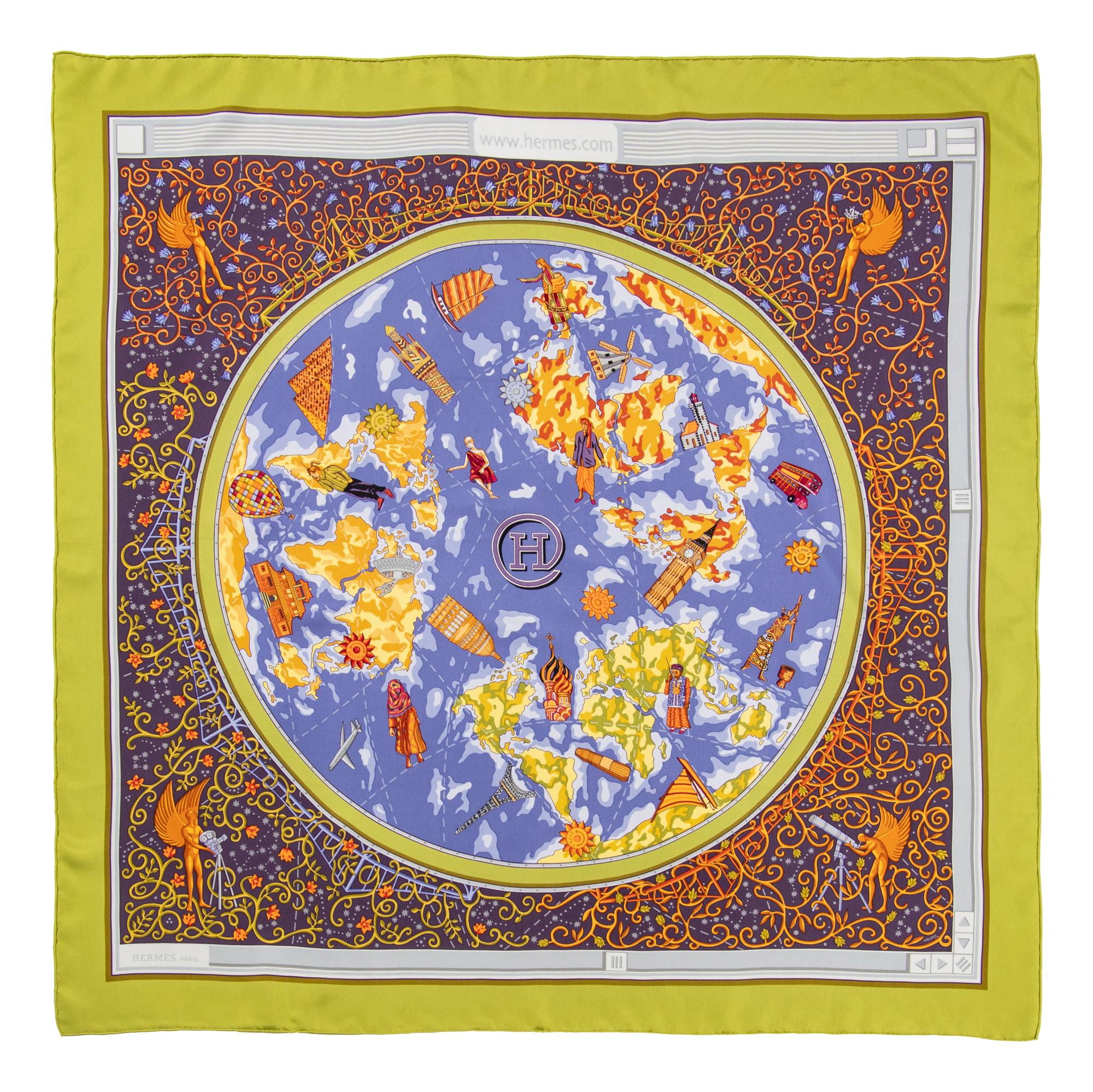 Two Hermès Scarves
