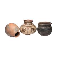 Pair of Utilitarian Tohono O'odham Pottery Jars, PLUS