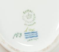 A Royal Copenhagen Flora Danica Porcelain Teapot
