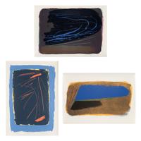 Dan Christensen (American, 1942-2007) — Latuka, Ring Taboo, and Mojo (three works)