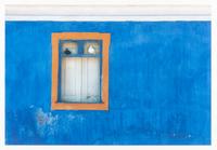 Blue Wall and Doves, Portugal , 1972 (printed later)