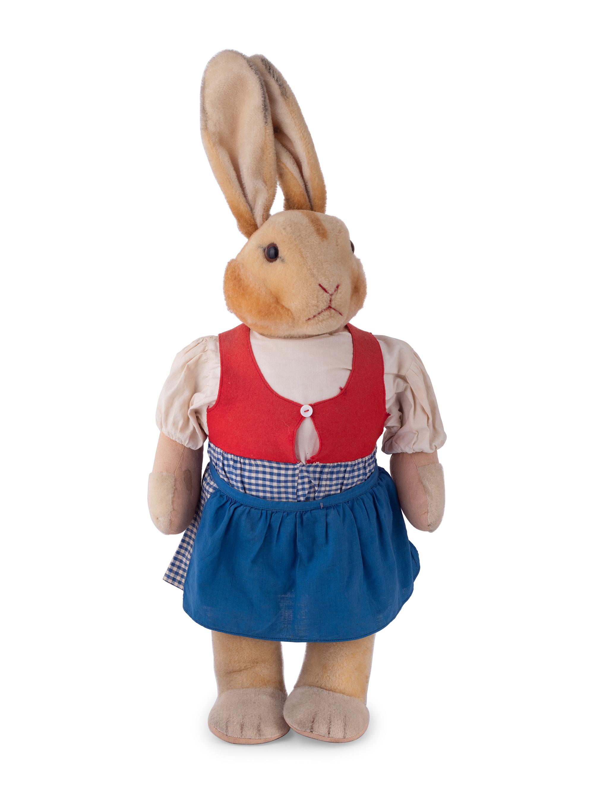 A Pair of Steiff Hansel and Gretel Rabbits