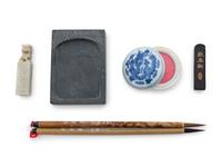 Eleven Chinese Scholar's Objects from Hsiaofang Pottery Arts