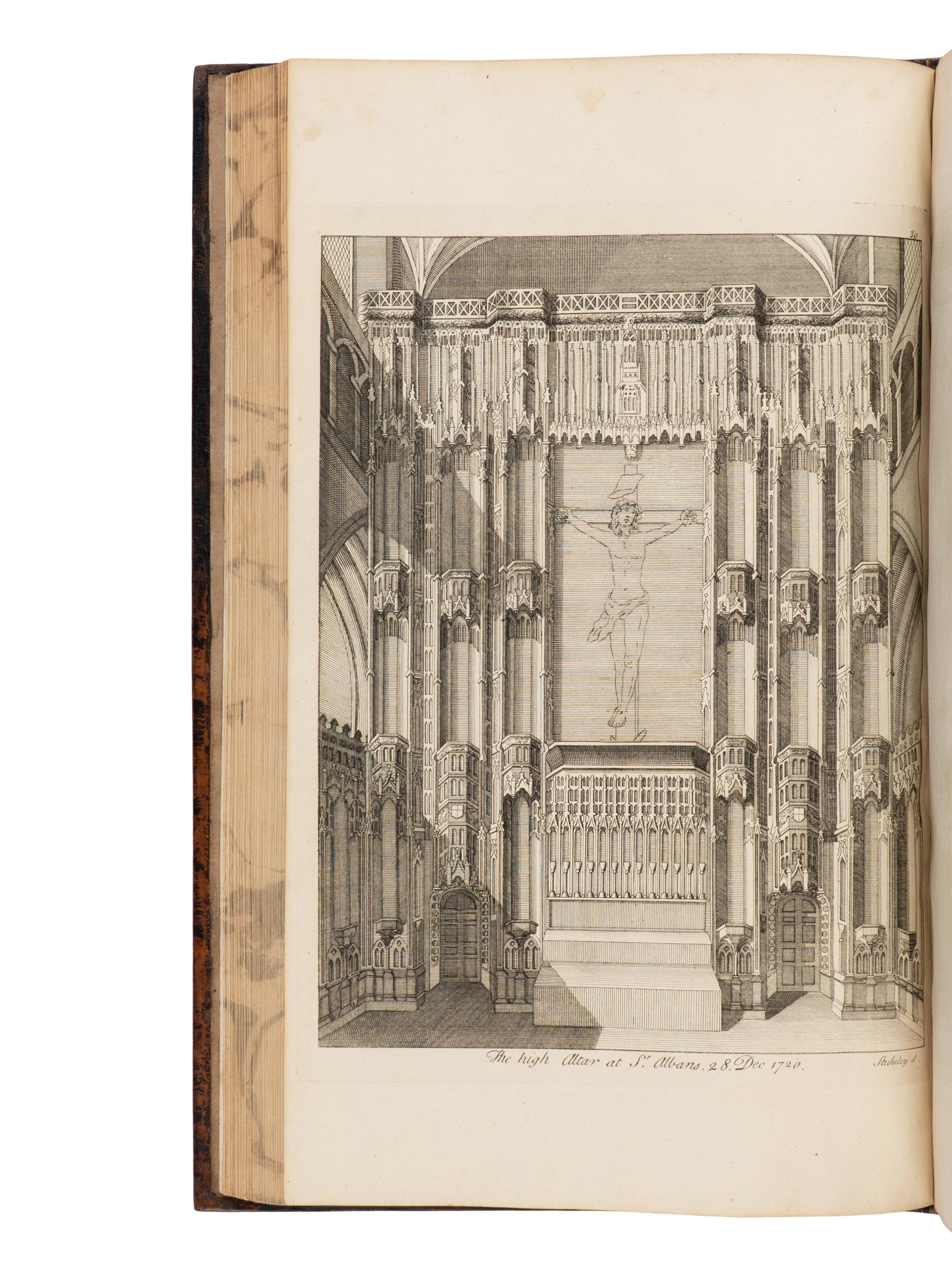 [History] Stukeley, William. Itinerarium Curiosum: or, An Account of the Antiquities, and Remarkable Curiosities in Nature or Art, Observed in Travels in Great Britain...