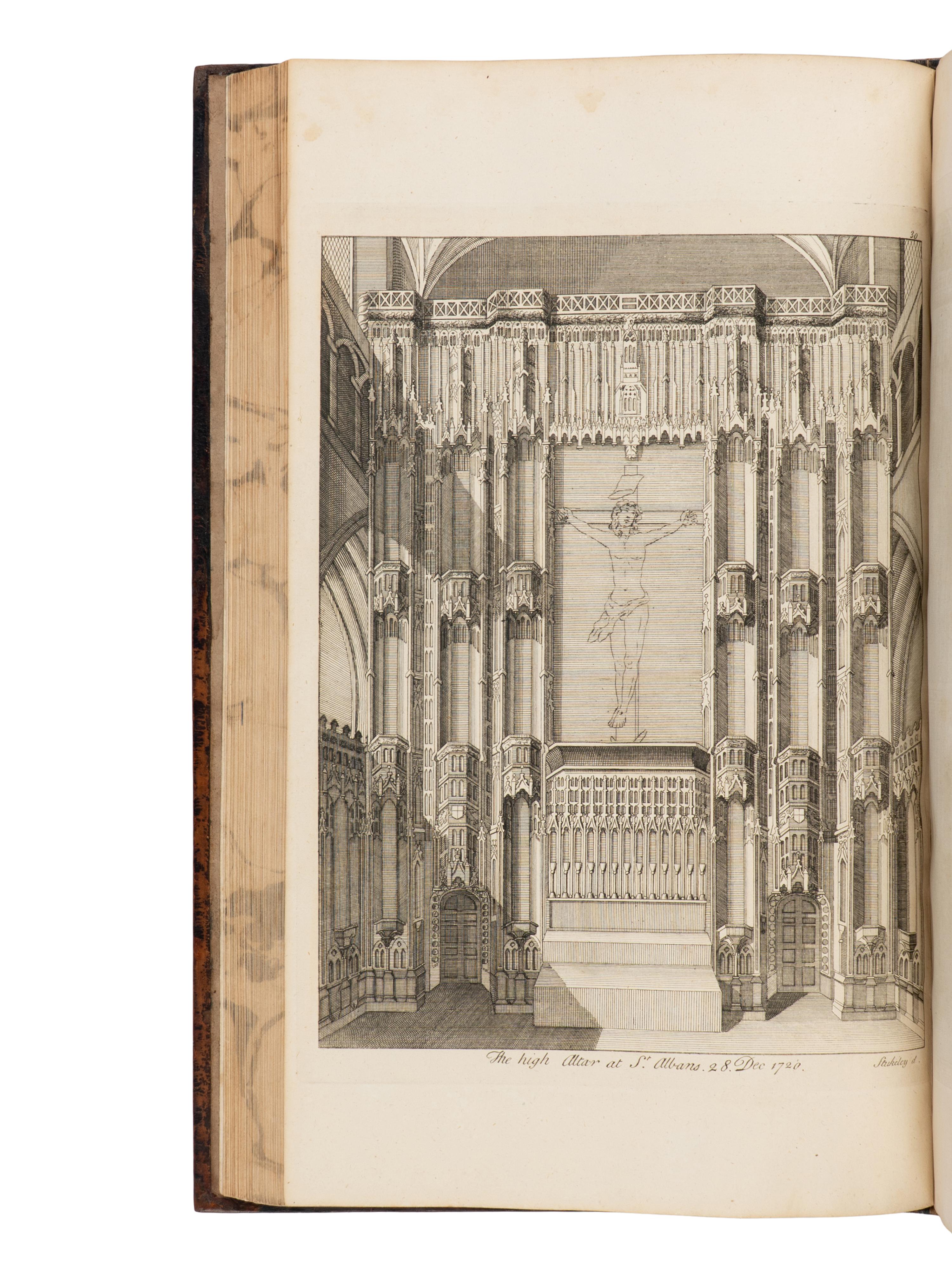 [History] Stukeley, William. Itinerarium Curiosum: or, An Account of the Antiquities, and Remarkable Curiosities in Nature or Art, Observed in Travels in Great Britain...