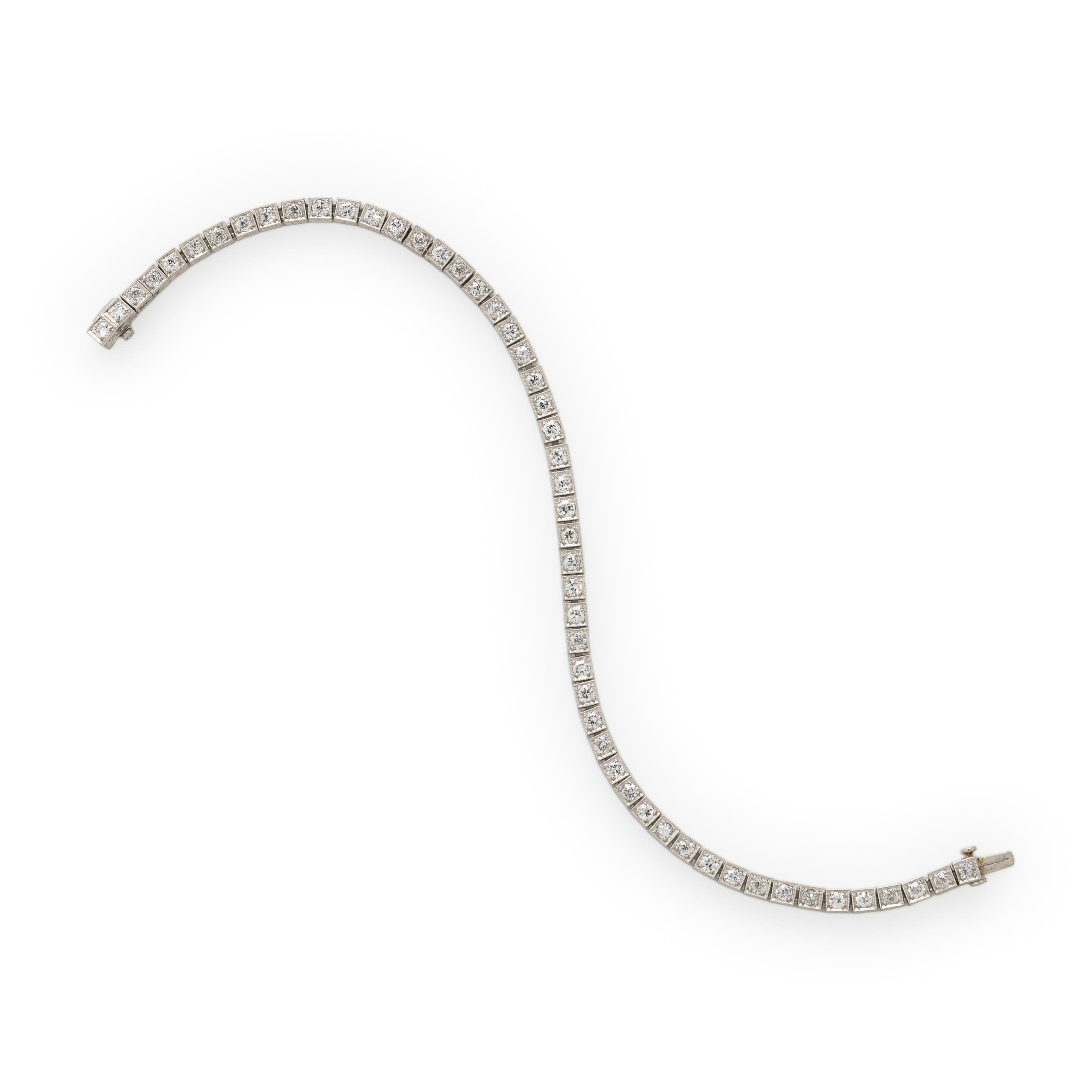 Raymond Yard, Diamond Line Bracelet