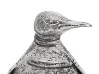 A Mauro Manetti Silver-Plated Penguin Ice Bucket