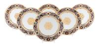 A Sevres Porcelain Dinner Service Diameter of dinner plate 9 3/4 inches. — 19TH CENTURY