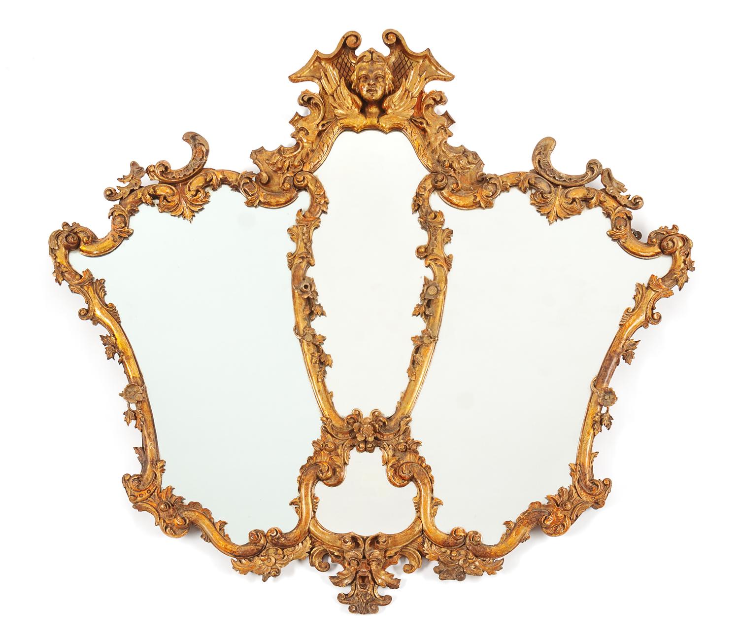 An Italian Giltwood Mirror