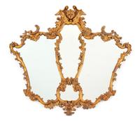 An Italian Giltwood Mirror