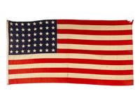 [FLAGS]. 48-star American flag.