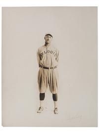 [SPORTS]. A group of 5 photographs of baseball players.