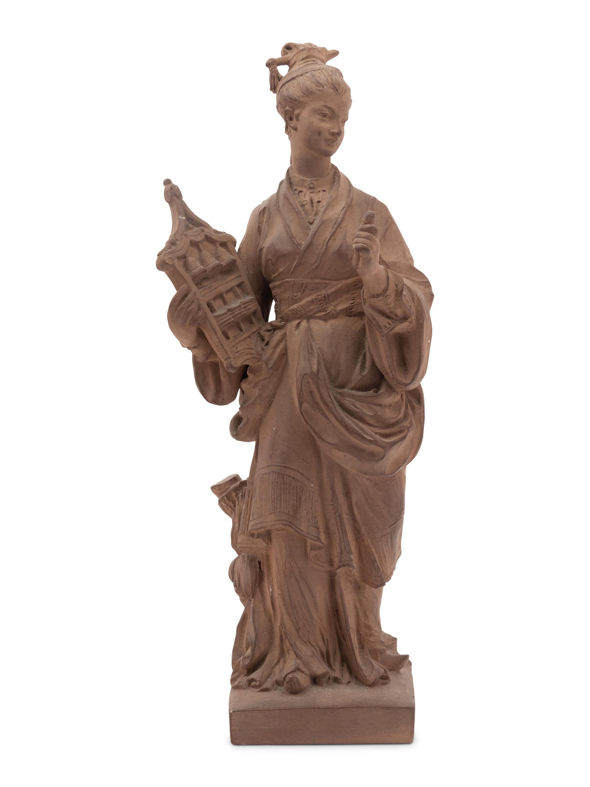 A French Terra Cotta Figure