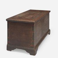 A painted and decorated blanket chest for Jacob Neifert Berks County, PA, late 18th century