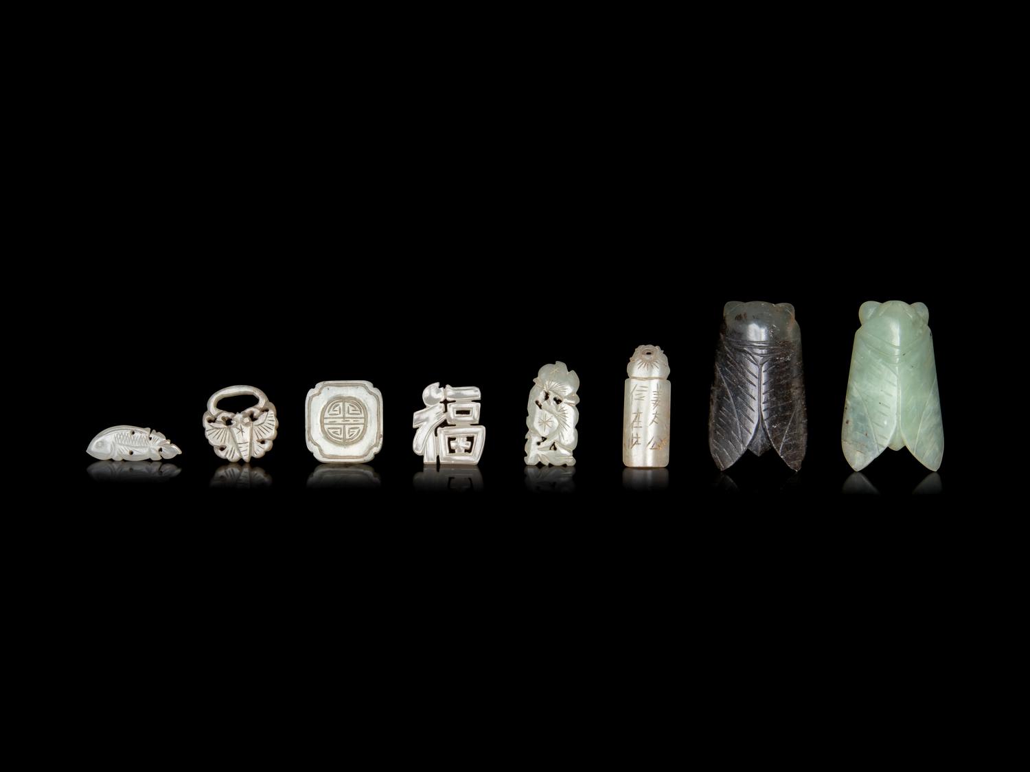 15 Chinese Jade Carvings