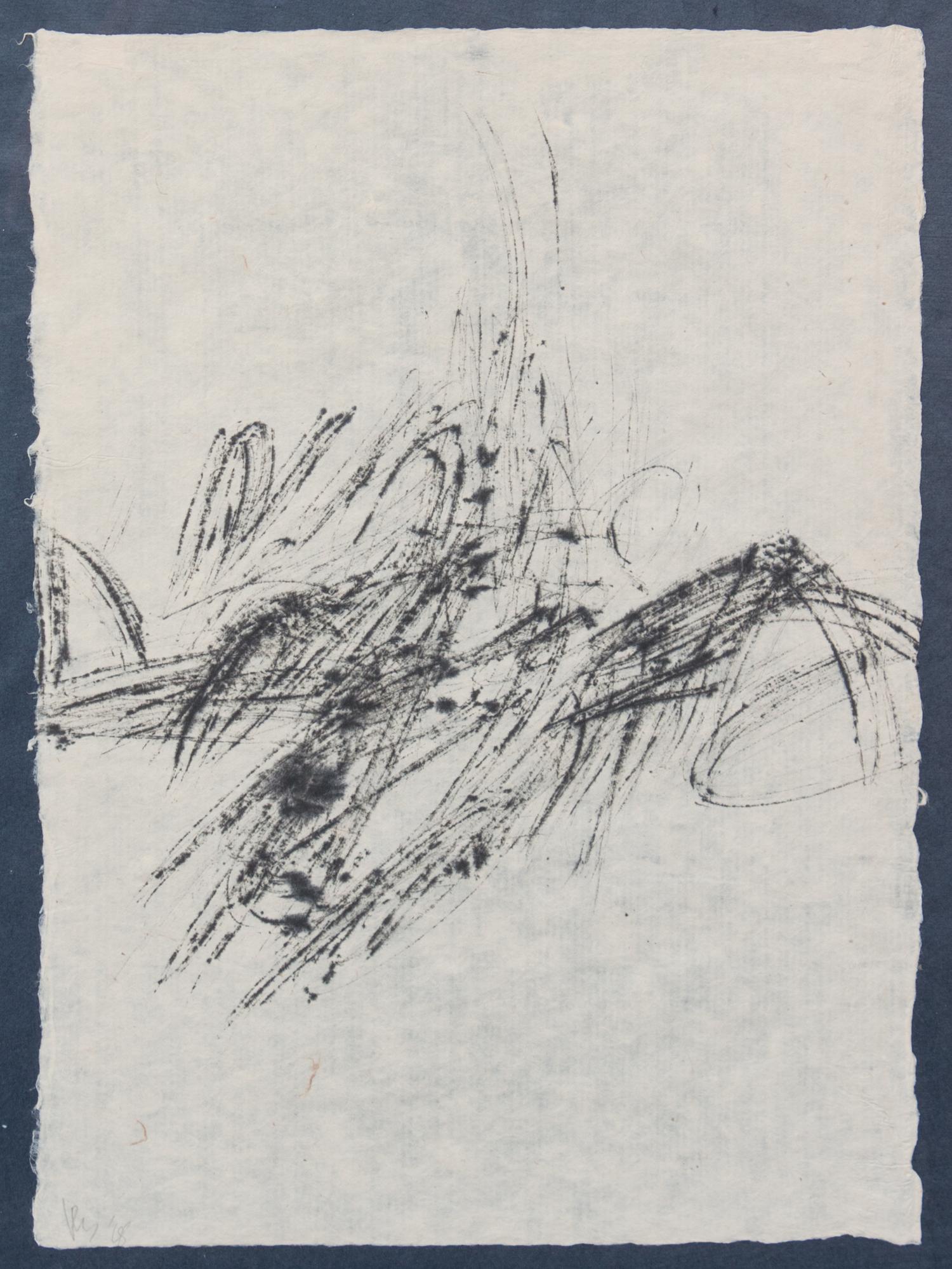 Robert Kostka, (American, 1928-2005), Wind in the Field 4, 1968