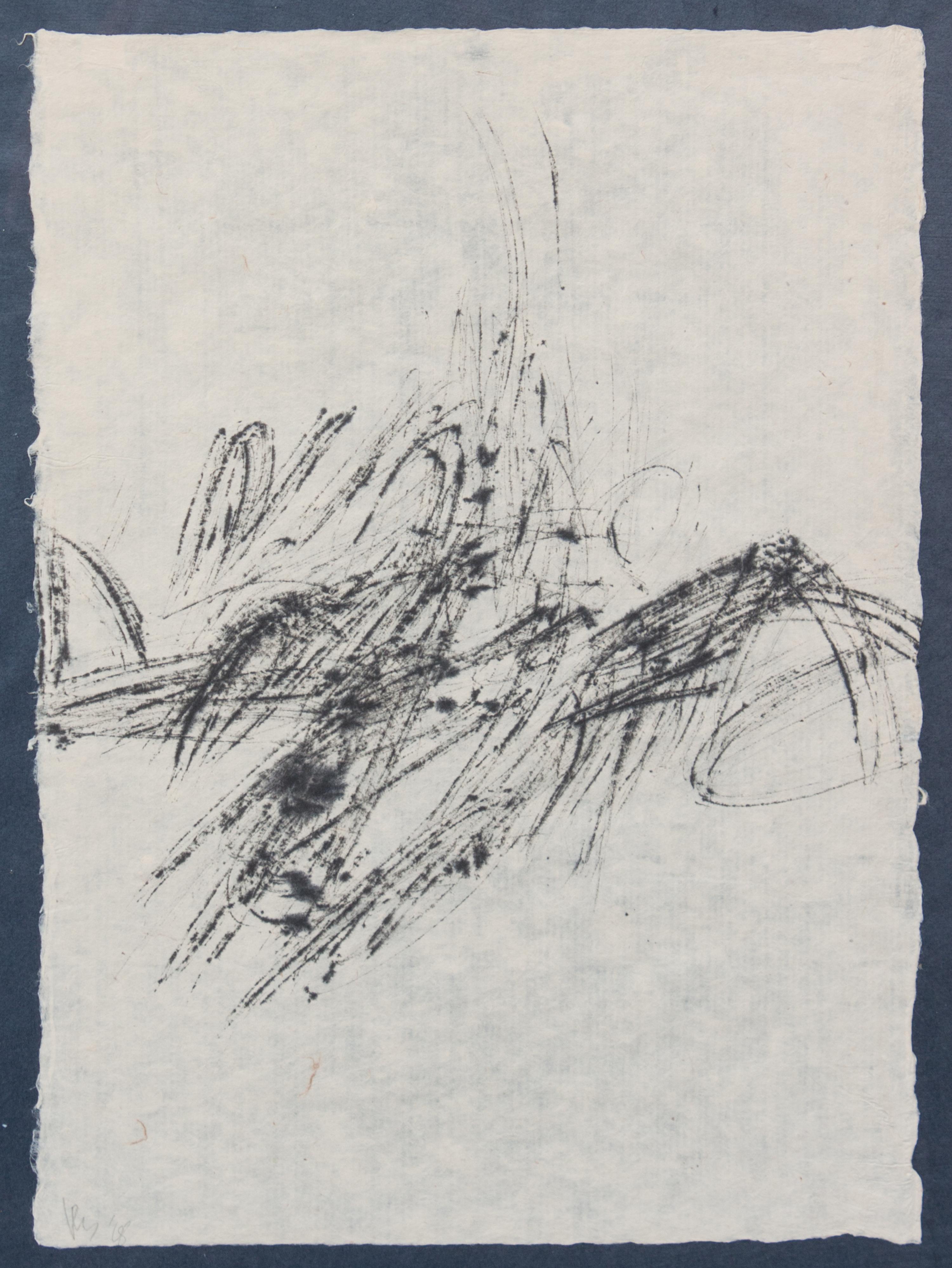 Robert Kostka, (American, 1928-2005), Wind in the Field 4, 1968