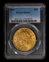 A United States 1894 Liberty Head $20 Gold Coin