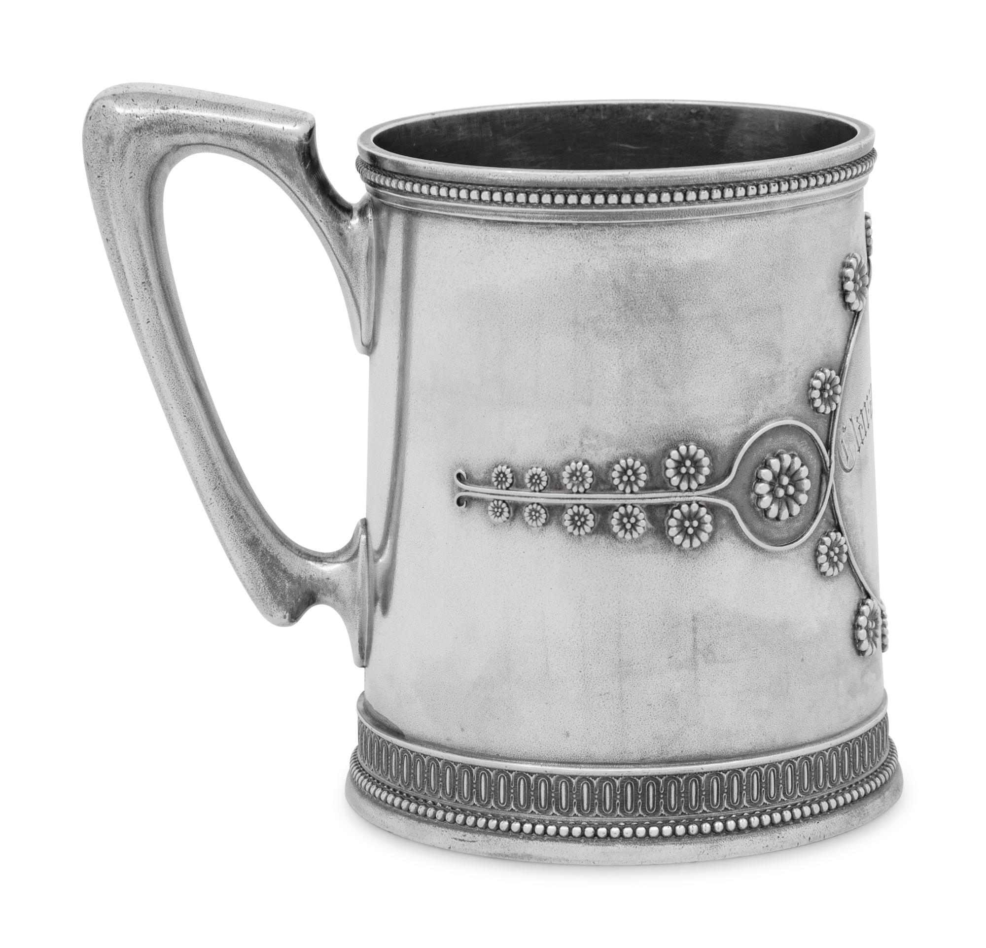 A Tiffany and Co. Silver Mug