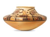 Polychrome Pottery Jar