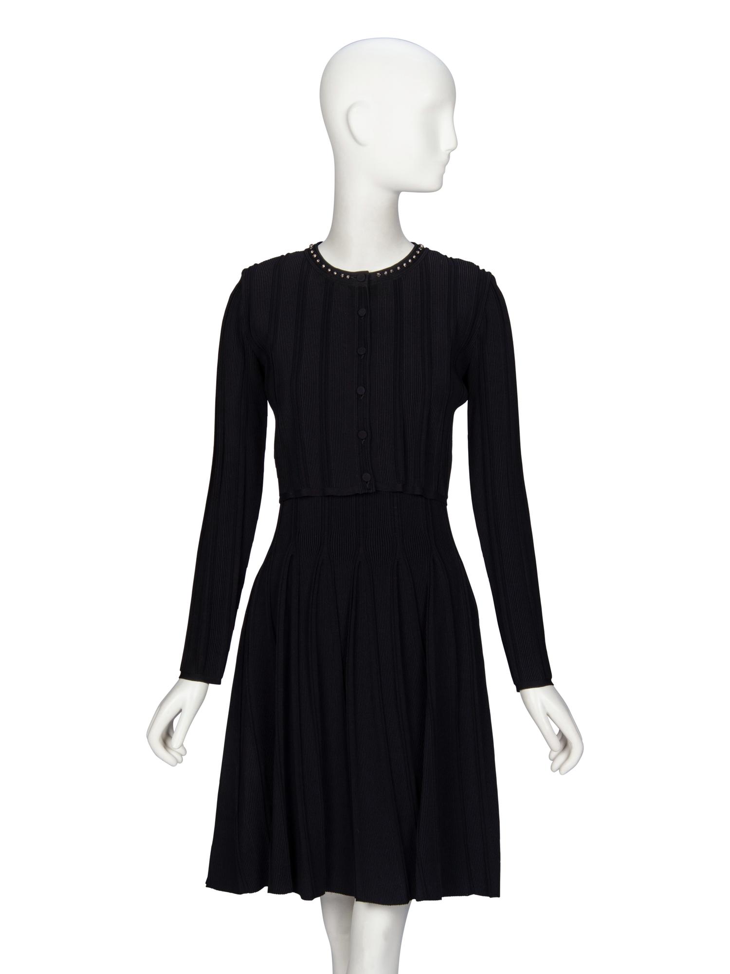 Gucci, Knit Dress & Cardigan Set