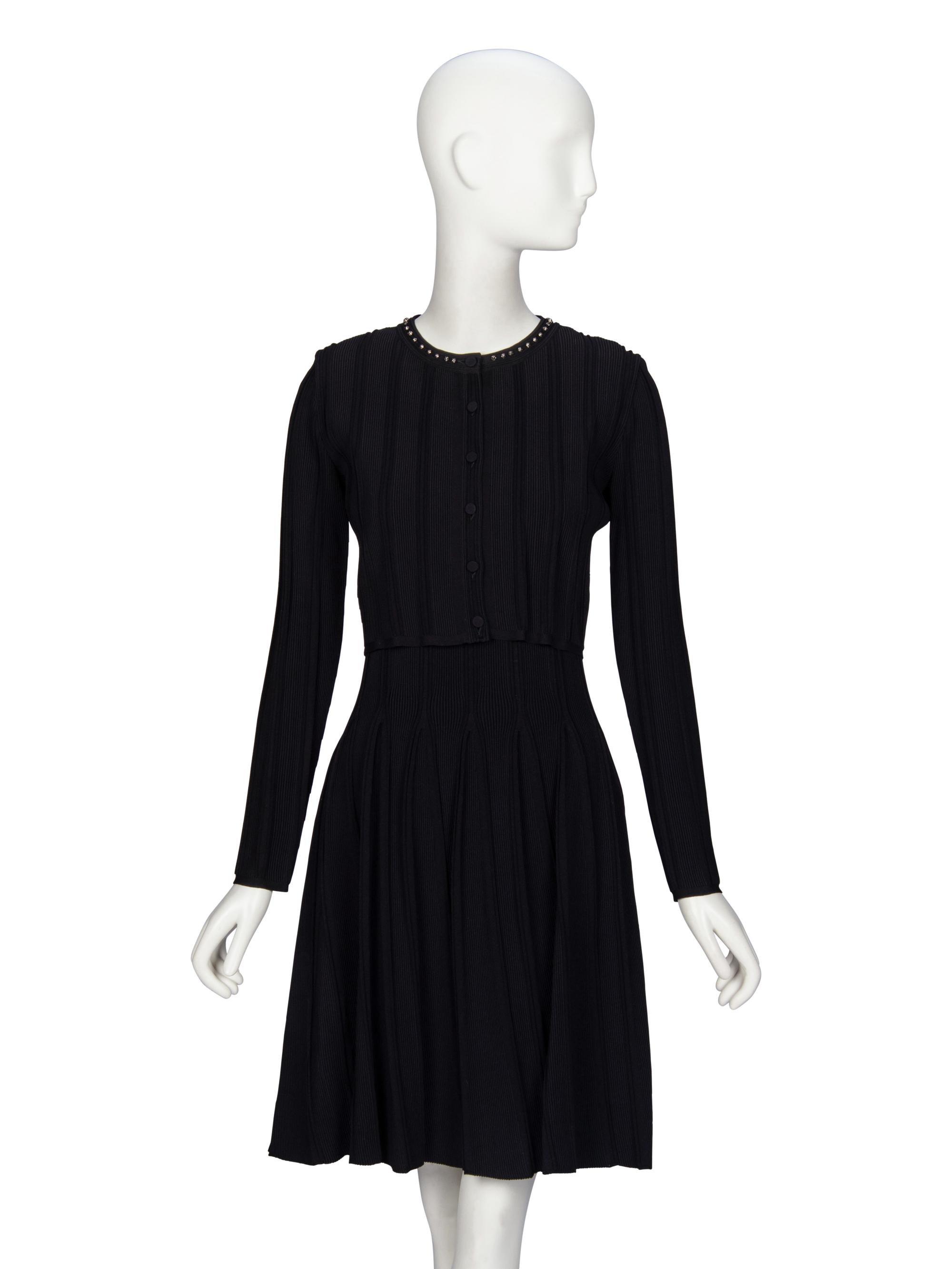 Gucci, Knit Dress & Cardigan Set