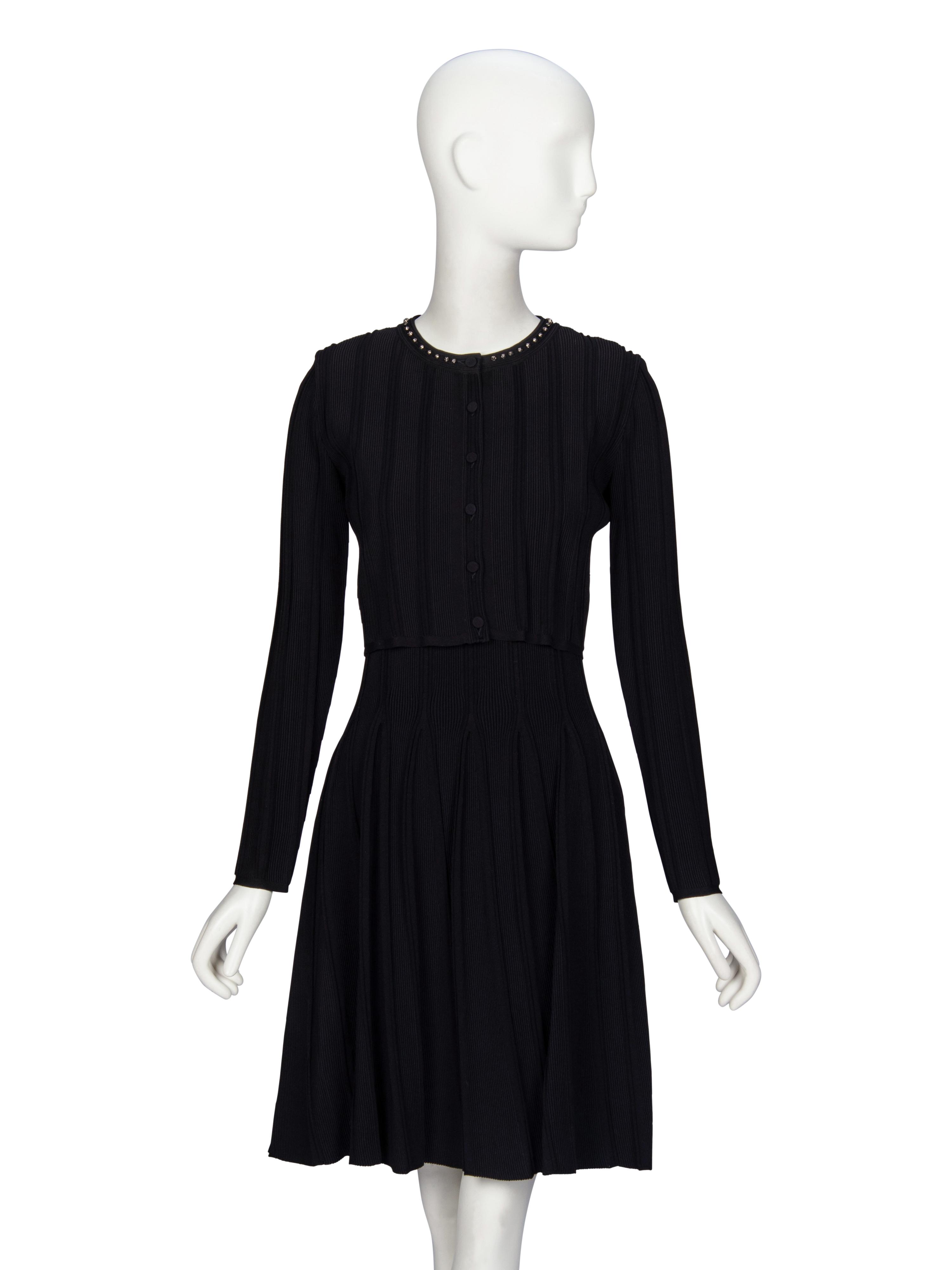 Gucci, Knit Dress & Cardigan Set