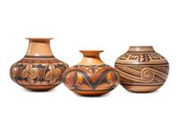 Polychrome Pottery Jars