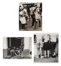 A group of three works
