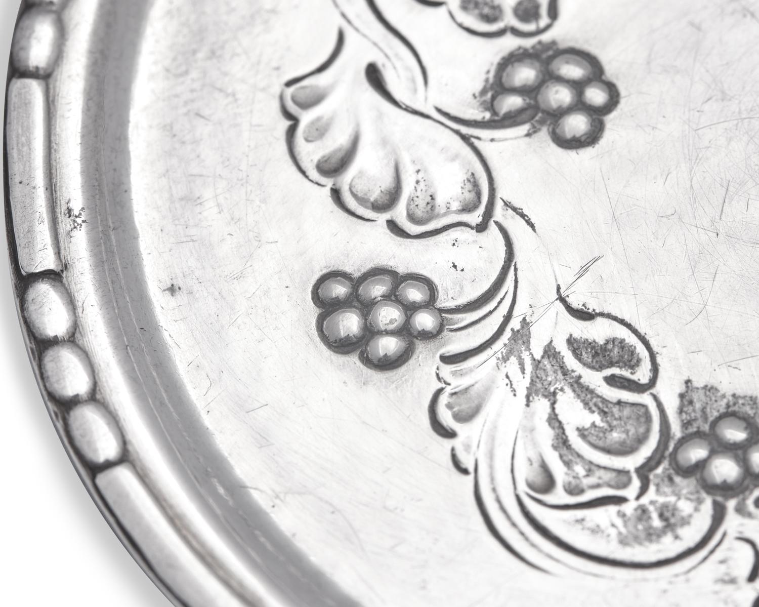 A Set of Twelve Georg Jensen Silver Coasters