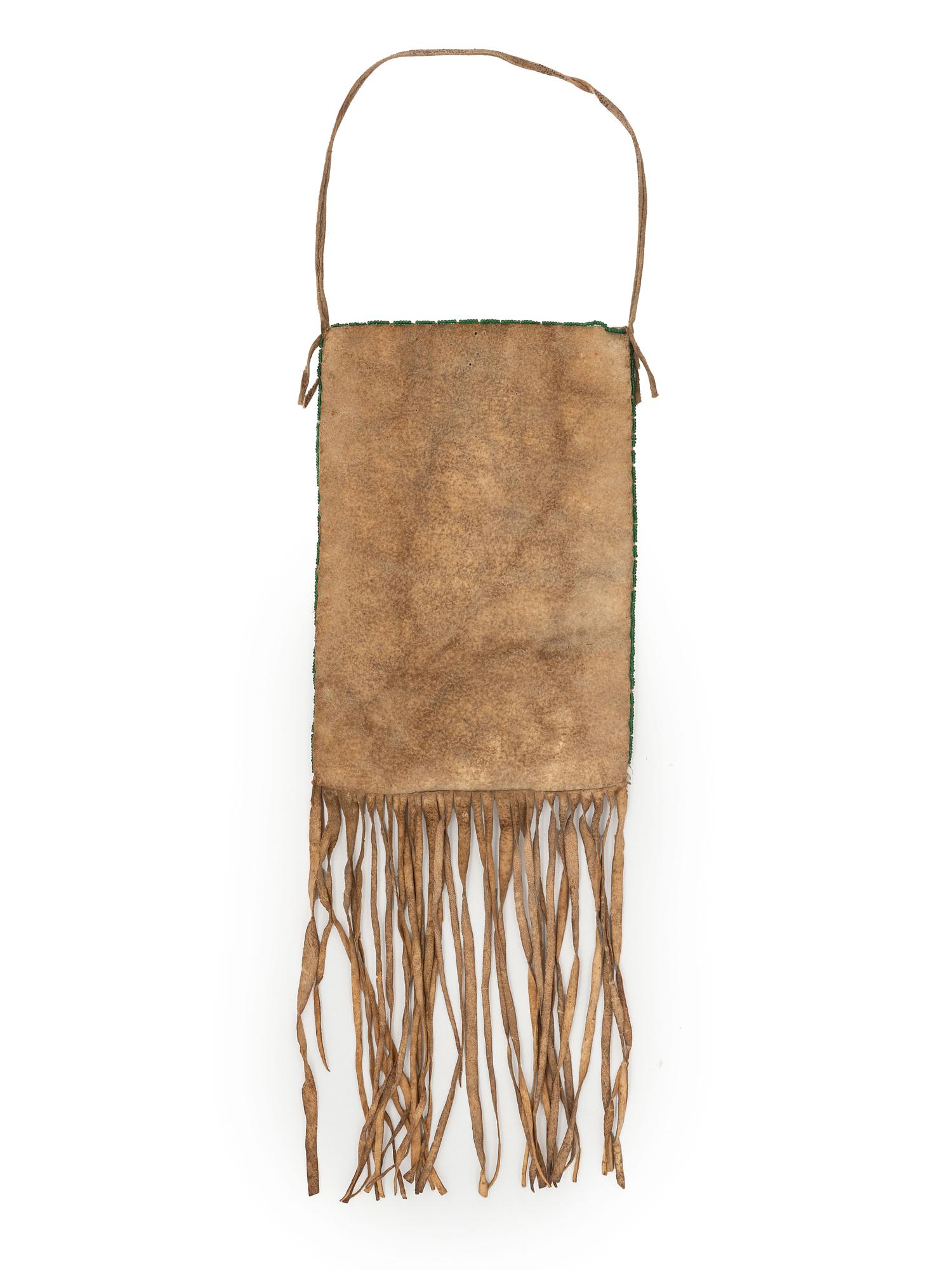 Blackfeet Beaded Hide Bag