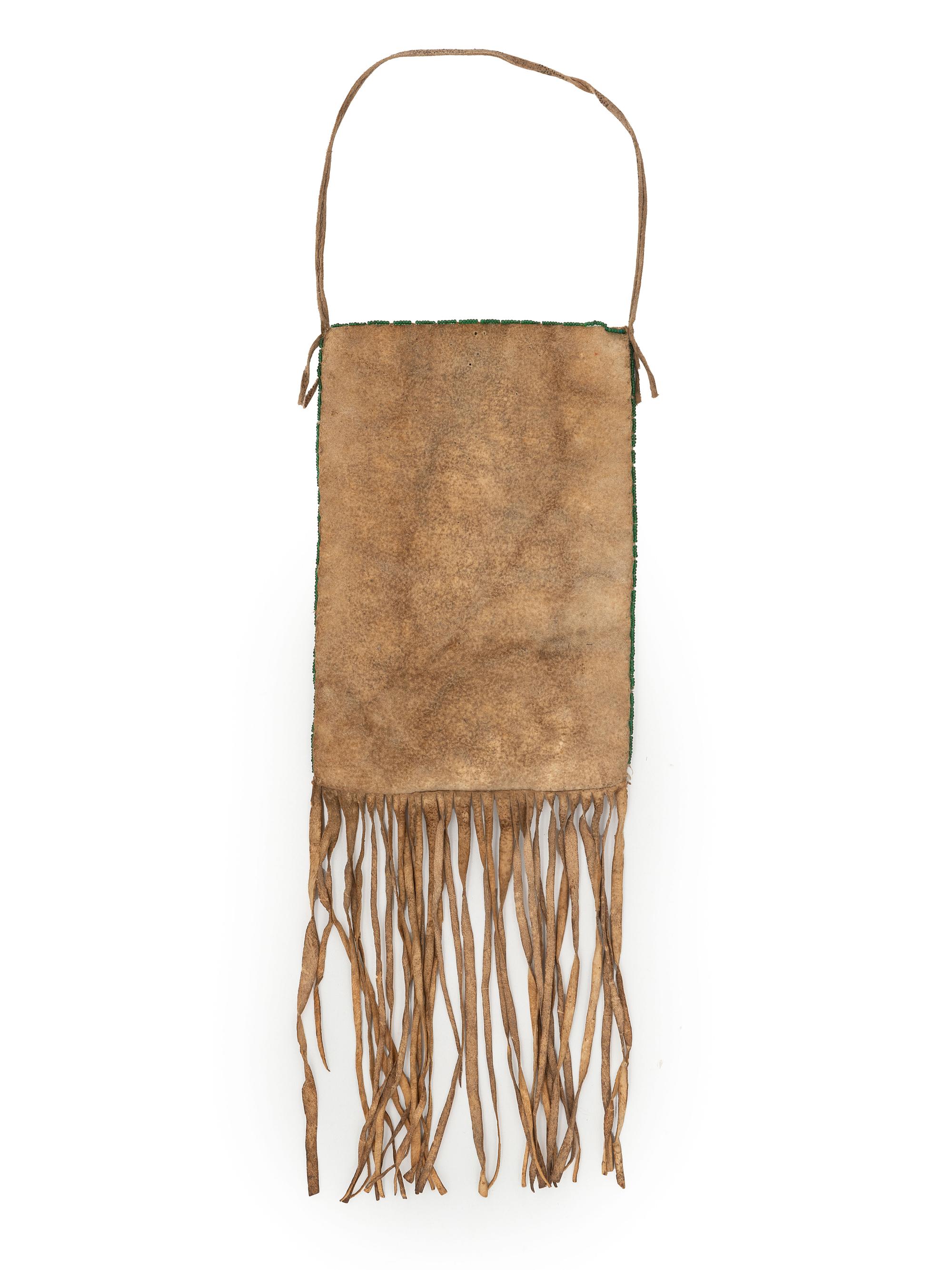 Blackfeet Beaded Hide Bag