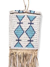 Ute Beaded Hide Bag