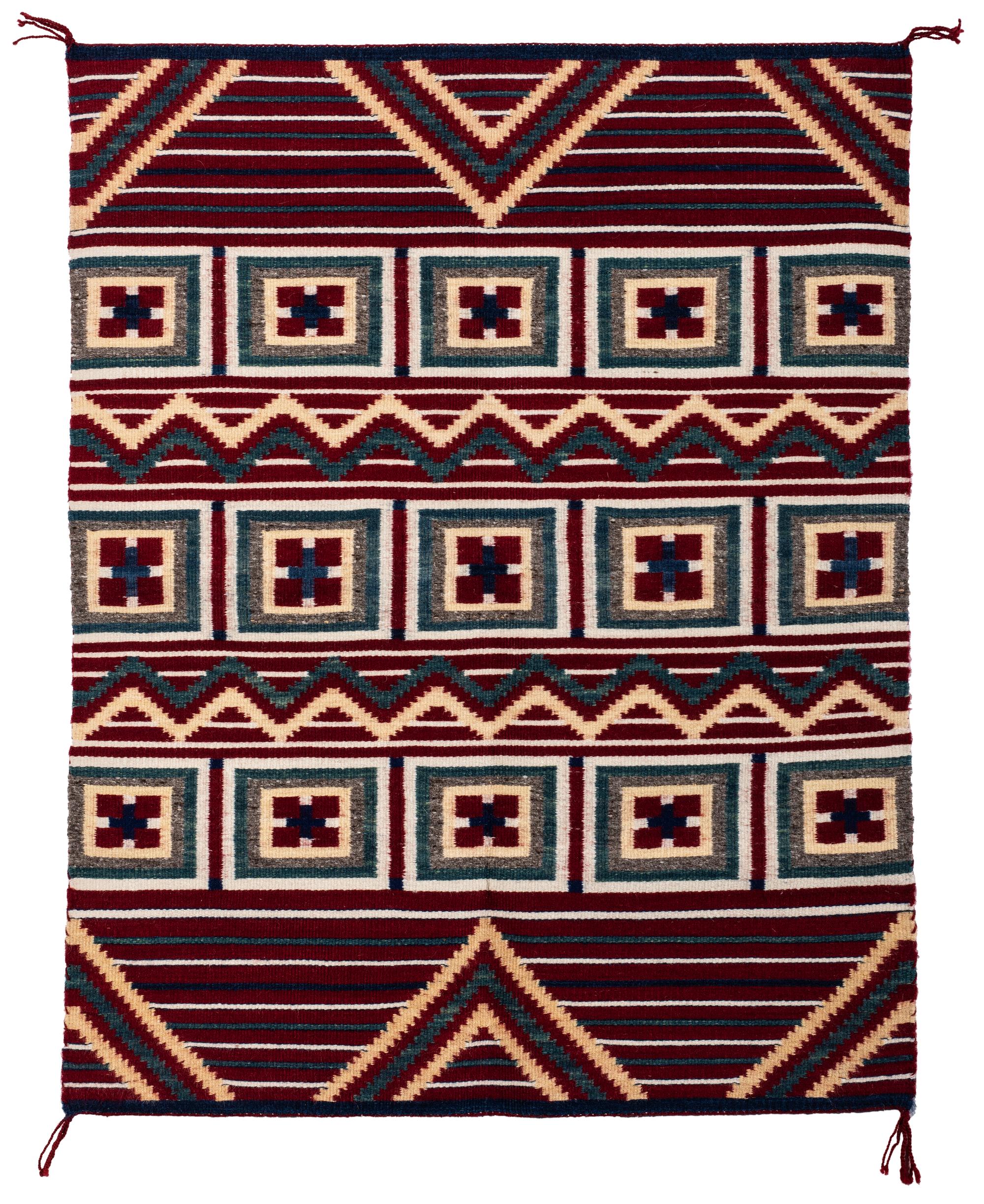 Navajo Saddle Blanket Lot is located and will ship from Cincinnati, Ohio.