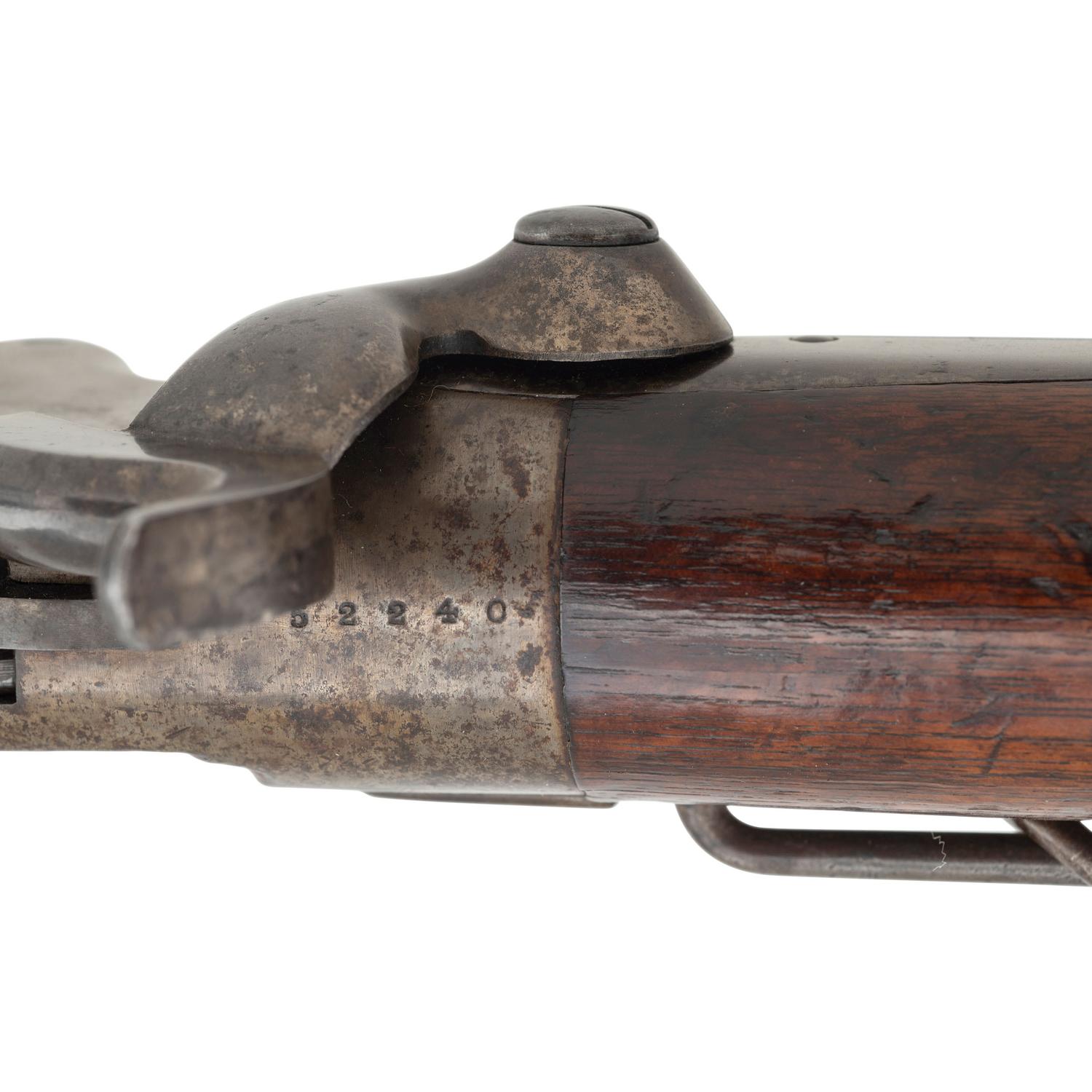 US Model 1860 Spencer Carbine with Carved ID: "G.C. Laws Co. C".