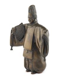 A Japanese Bronze Figure