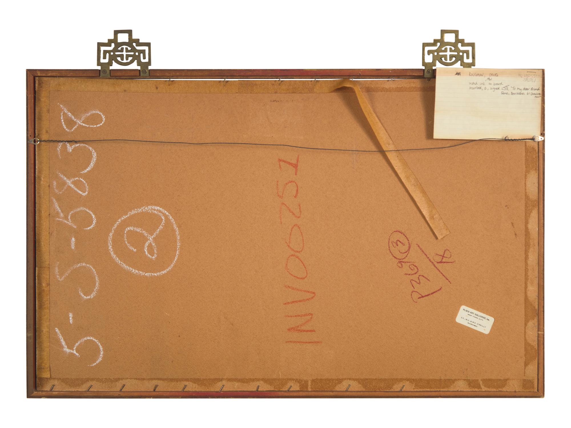 Two Works: Asian House, 1961 ; together with Tea Shop , 1961 (2)